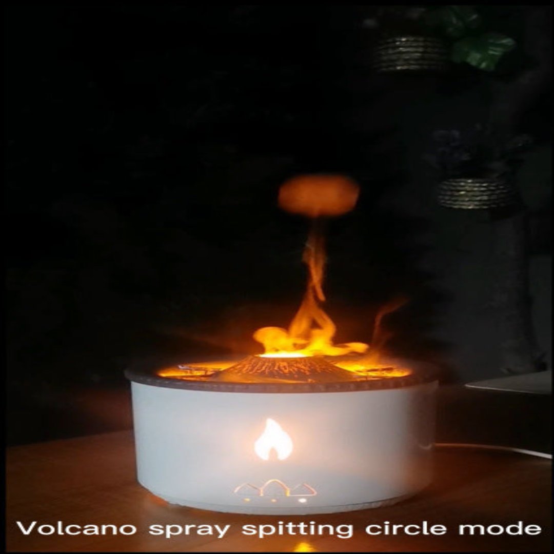 Ultrasonic Volcano Essential Oil Humidifier & Diffuser