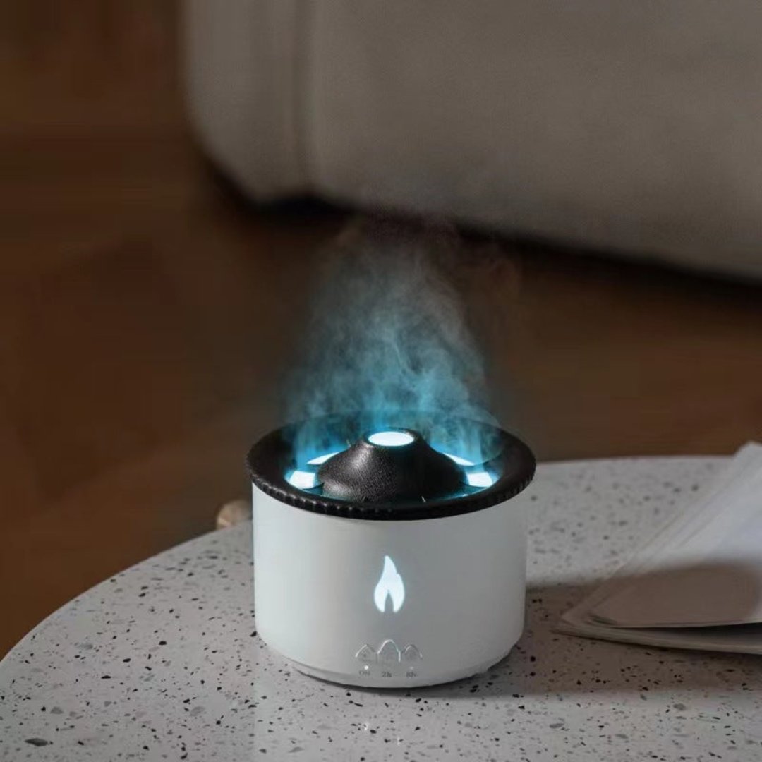 Ultrasonic Volcano Essential Oil Humidifier & Diffuser