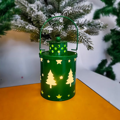 Nordic LED Candle Lanterns - Electronic Wind Light Christmas Decorations