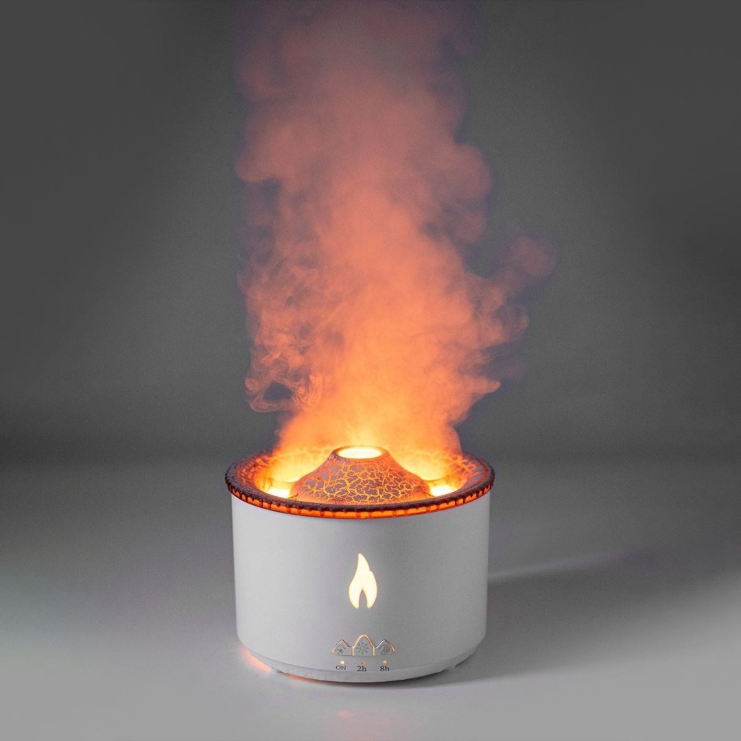 Ultrasonic Volcano Essential Oil Humidifier & Diffuser