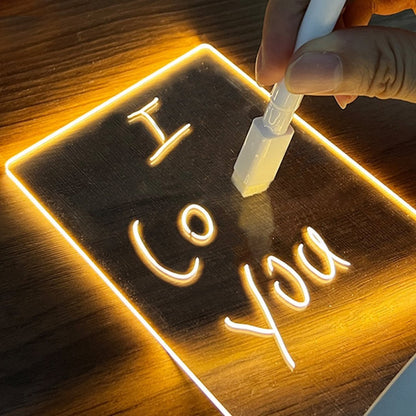 LED Message Board Night Light a unique gift for couples and girlfriends