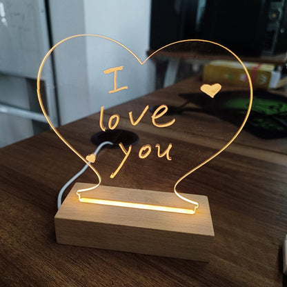 LED Message Board Night Light a unique gift for couples and girlfriends