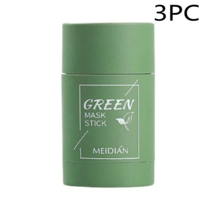 Green Tea Clay Stick Mask: Oil Control, Anti-Acne & Whitening